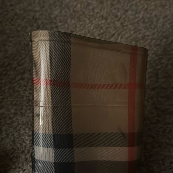 BURBERRY LONDON Mid-Calf Rain Boots in Signature Plaid - Picture 4 of 5